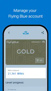 KLM - Book a flight screenshot