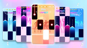 Kpop Tiles: Piano Rhythm Game screenshot