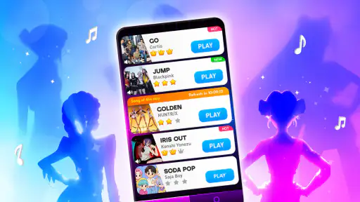 Kpop Tiles: Piano Rhythm Game 7
