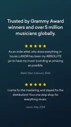LANDR - Master & Release Music 7