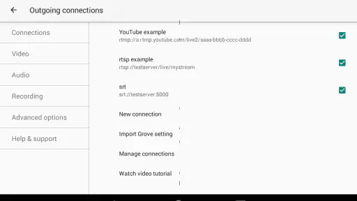 Larix Broadcaster: Live Stream 5