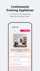 LG ThinQ screenshot