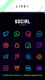 LineX Icon Pack 4