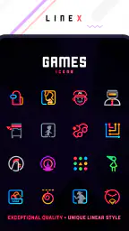 LineX Icon Pack 6