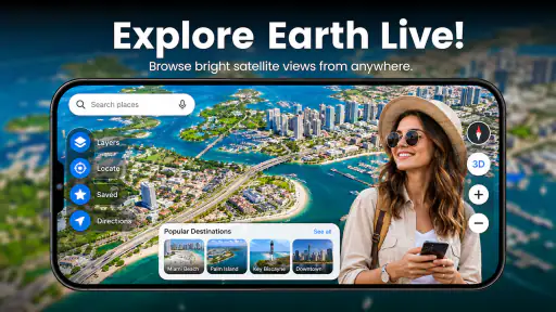 Live Earth Maps Satellite View 1