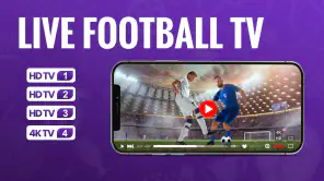 Live football TV screenshot
