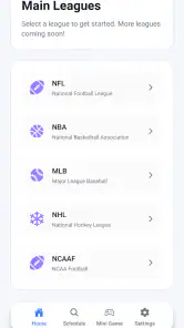 Live Scores : NFL NCAA NBA MLB screenshot