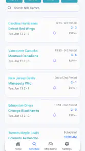 Live Scores : NFL NCAA NBA MLB screenshot