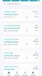 Live Scores : NFL NCAA NBA MLB 8