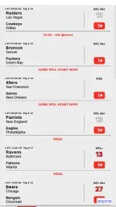 Live Sports screenshot