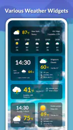 Live weather: Forecast, widget 3
