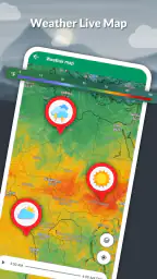 Live weather: Forecast, widget 4