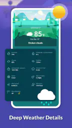 Live weather: Forecast, widget 5