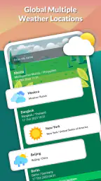 Live weather: Forecast, widget 7