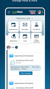 LiveWell with Advocate Aurora screenshot