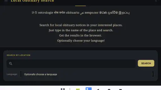 Local Obituary Search 5
