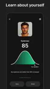 Looksmaxxing AI - Face Card screenshot