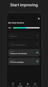 Looksmaxxing AI - Face Card screenshot
