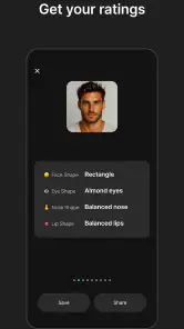 Looksmaxxing AI - Face Card screenshot