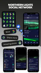 Lumyros: Aurora App & Social 4