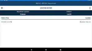 MacroPoint for Truckers screenshot