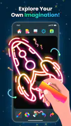 Magic Doodle: Glow Art Drawing 1