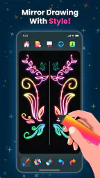 Magic Doodle: Glow Art Drawing 4