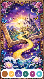 Magic Fantasy Paint by Numbers 1