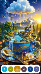 Magic Fantasy Paint by Numbers 2
