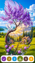 Magic Fantasy Paint by Numbers 5