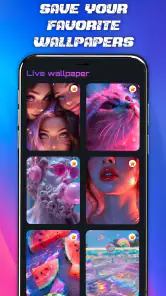 Magic Wallpaper: Broken Screen screenshot