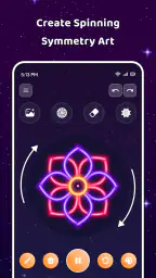 Magic Wheel - Spin Art Drawing 2