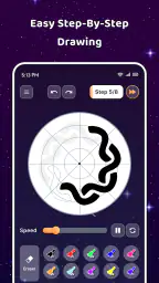 Magic Wheel - Spin Art Drawing 3