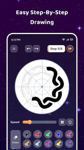 Magic Wheel - Spin Art Drawing screenshot
