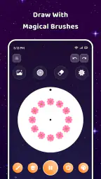 Magic Wheel - Spin Art Drawing 6
