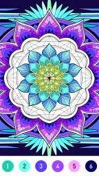 Mandala Color by Number Book 3