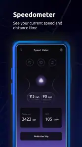 Maps All in One, Speedometer screenshot