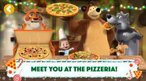 Masha and the Bear Pizza Maker screenshot