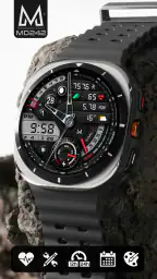 MD242 Hybrid watch face 1