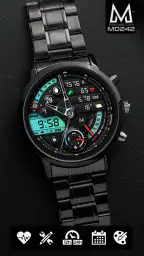 MD242 Hybrid watch face 2