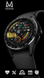 MD242 Hybrid watch face 3
