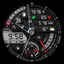 MD242 Hybrid watch face 8