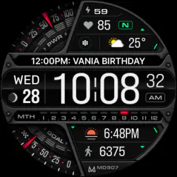 MD307 Digital watch face 8