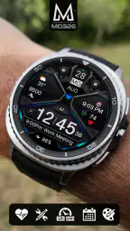 MD326 3D Modern Watch Face 2