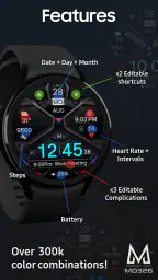 MD326 3D Modern Watch Face 6