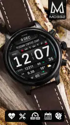 MD332 Digital watch face 3