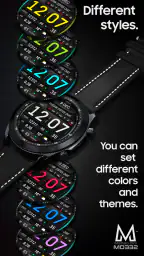 MD332 Digital watch face 5