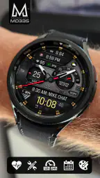 MD335 Hybrid watch face 5