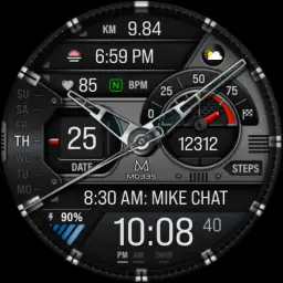 MD335 Hybrid watch face 8