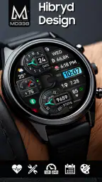 MD338 Hybrid watch face 2